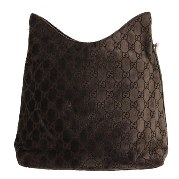 GUCCI Shoulder Bag Velor Brown 001 2123 1943 ep1890