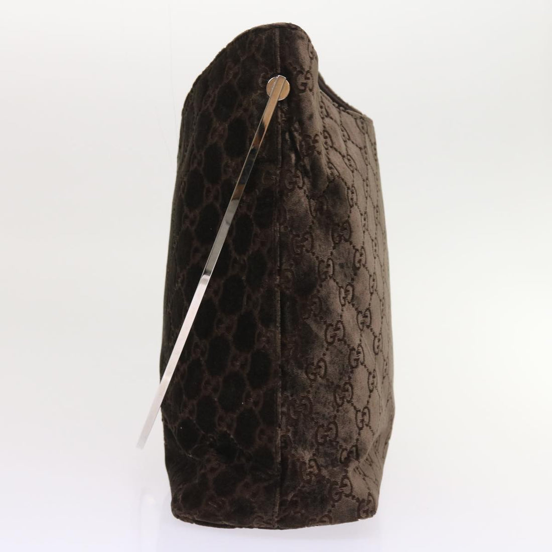 GUCCI Shoulder Bag Velor Brown 001 2123 1943 ep1890