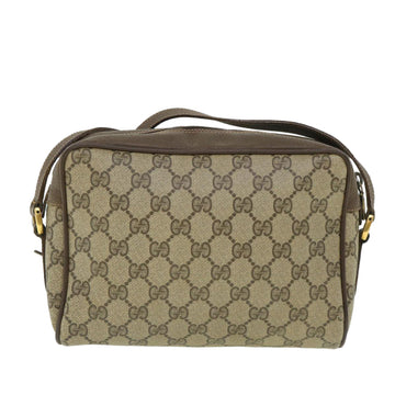 GUCCI GG Canvas Web Sherry Line Shoulder Bag Beige Red 119 02 087 ep1891