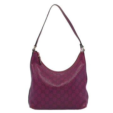 GUCCI GG Canvas Guccissima Shoulder Bag Purple 257282 ep1894
