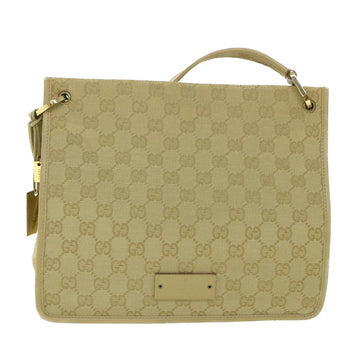 GUCCI GG Canvas Shoulder Bag Beige 91762 ep1900