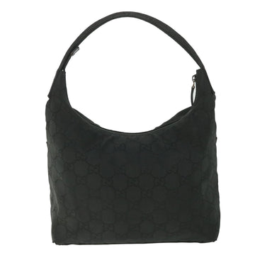 GUCCI GG Canvas Shoulder Bag Black 001 3380 1705 ep1926