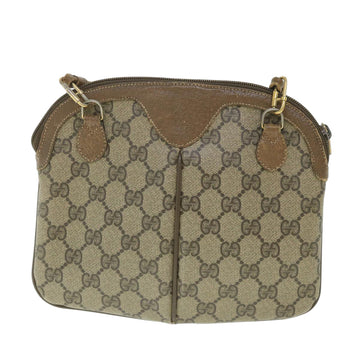 GUCCI GG Supreme Web Sherry Line Shoulder Bag Beige Red 98 02 047 ep1935