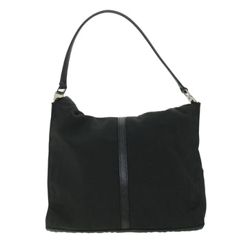 GUCCI Jackie Shoulder Bag Nylon Canvas Black 001 3355 ep1965
