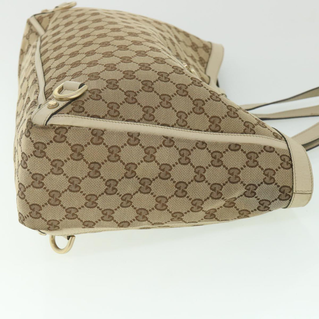 GUCCI GG Canvas Tote Bag Beige 141472 ep2013