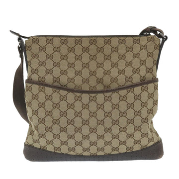 GUCCI GG Canvas Shoulder Bag Beige 145857 ep2095