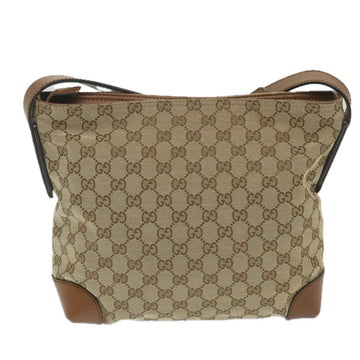 GUCCI GG Canvas Web Sherry Line Shoulder Bag Beige Red Green 337598 ep2170