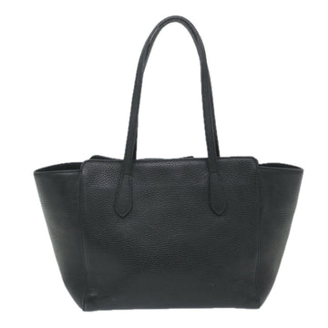 GUCCI Swing Shoulder Bag Leather Black 354408 ep2176