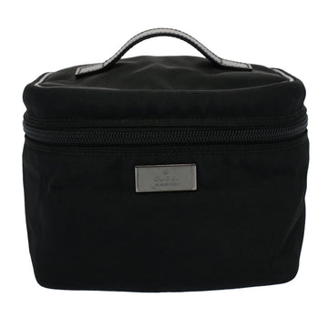 GUCCI Vanity Cosmetic Pouch Nylon Canvas Black 039 0951 ep2207