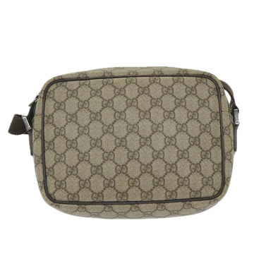 GUCCI GG Supreme Shoulder Bag PVC Leather Beige 114291 ep2248