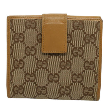 GUCCI GG Canvas Wallet Beige 035 1502 2151 ep2459