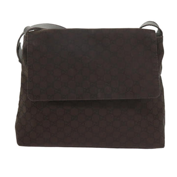 GUCCI GG Canvas Shoulder Bag Brown 272351 ep2534