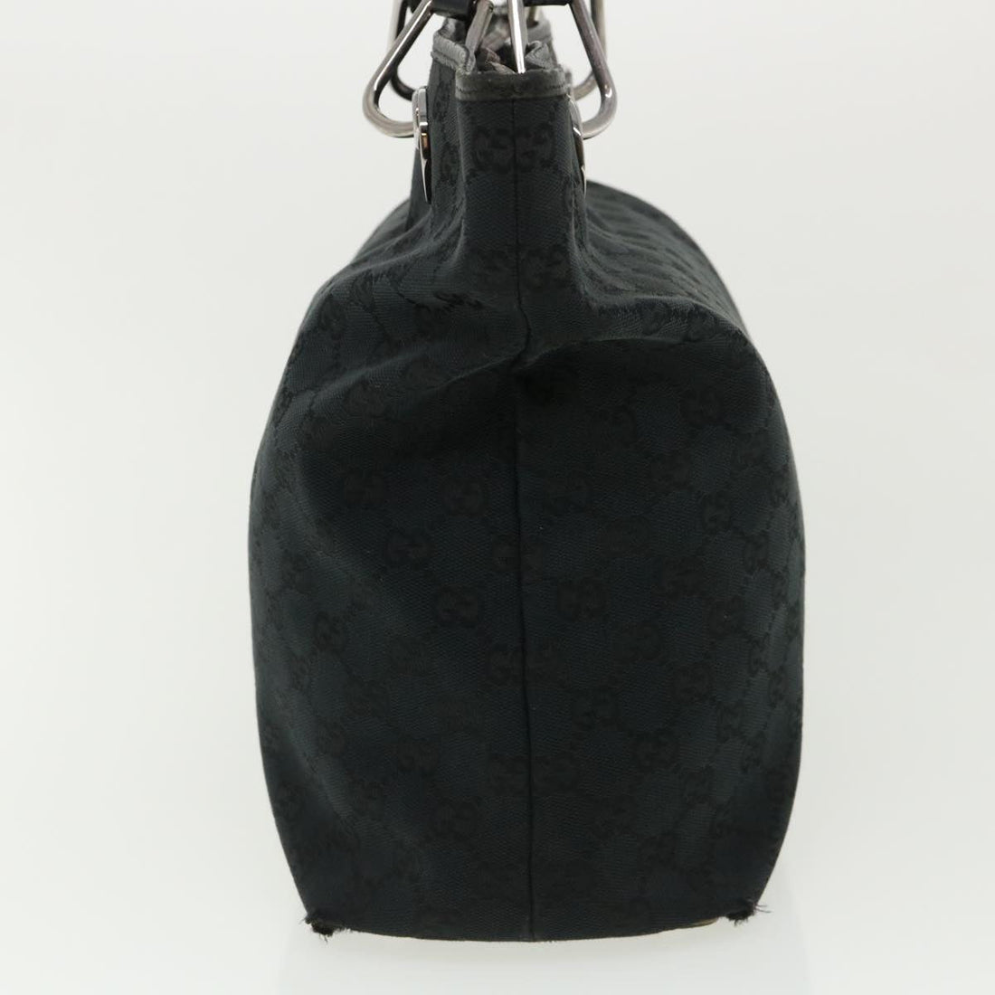 GUCCI GG Canvas Shoulder Bag Black 140274 ep717