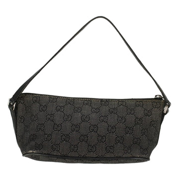 GUCCI GG Canvas Accessory Pouch Black 07198 ep988