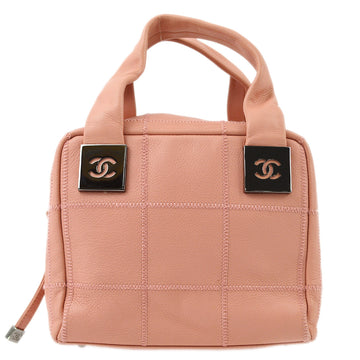 Chanel Pink Caviar Choco Bar Handbag