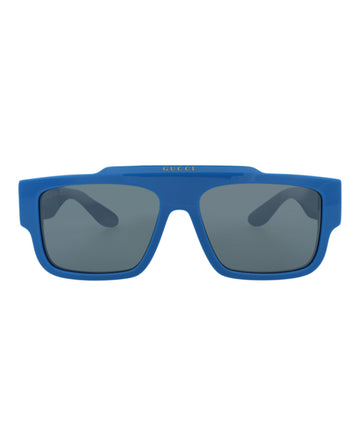 Square-Frame Recycled Acetate Sunglasses