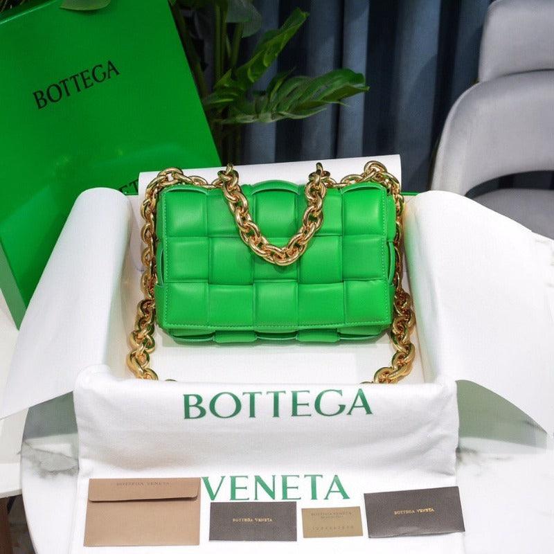 Makersluxe - Cassette Shoulder Chain Bag Green