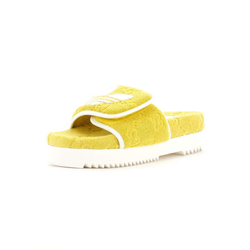 x Adidas Women's Platform Slide Sandals Terry Cloth