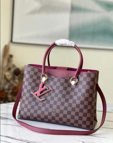 LV Riverside Damier Ebene Toron Taurillon N40052
