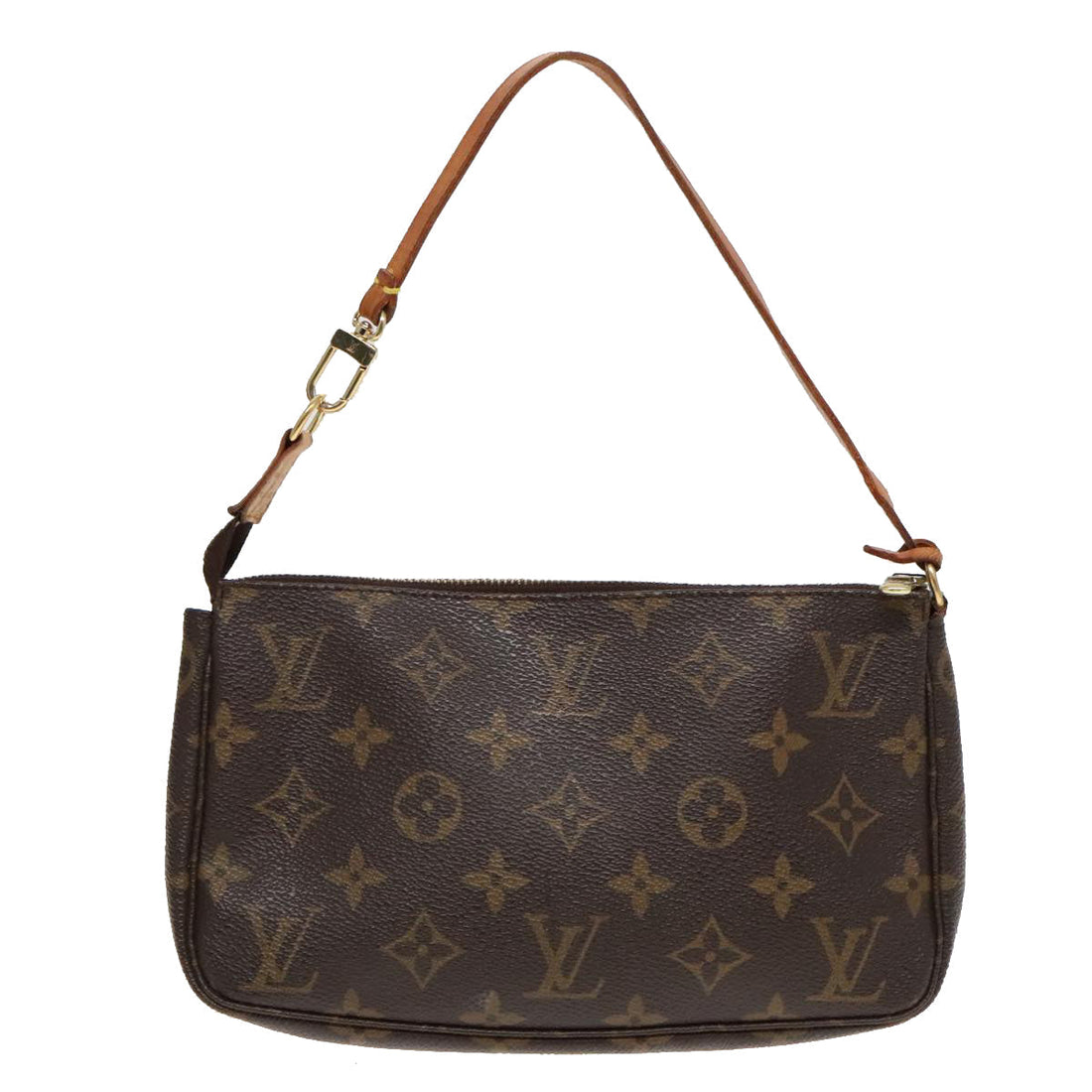 Louis Vuitton Pochette Accessoire  Canvas Clutch Bag ()