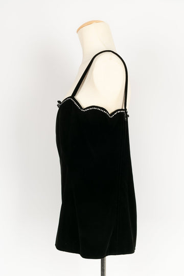 Haut en velours Yves Saint Laurent