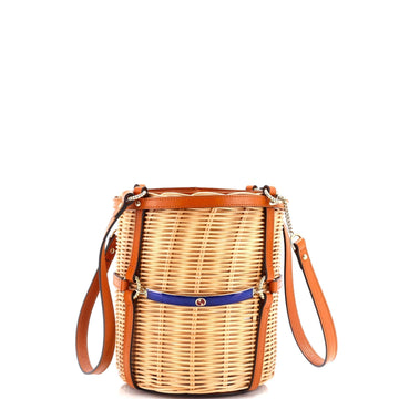 Cestino Bucket Bag Wicker Small