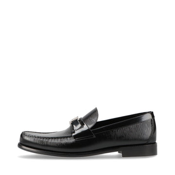 Louis Vuitton Main Line 22 Years Patent Leather  9 Mens Black FA0212 LV Logo Epi