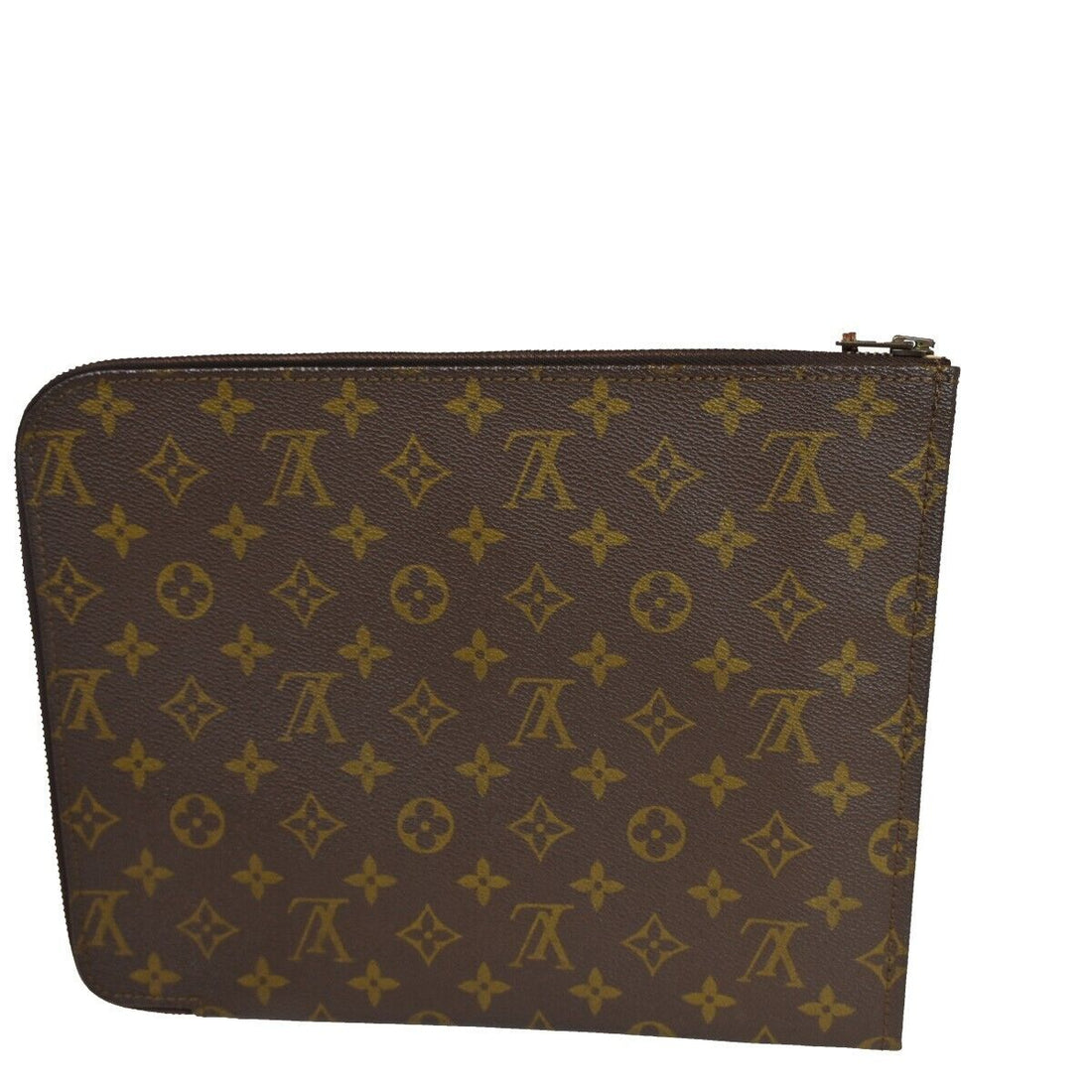 Louis Vuitton Poche Document  Canvas Clutch Bag ()