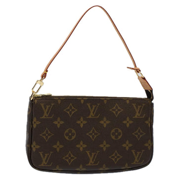 Louis Vuitton Pochette Accessoire  Canvas Clutch Bag ()
