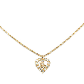 Dior S Heart Necklace G   Dior
