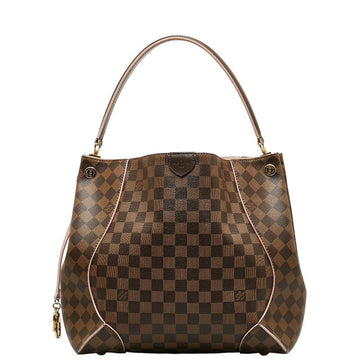 LOUIS VUITTON Kaisa Hobo in Damier Brown N41556