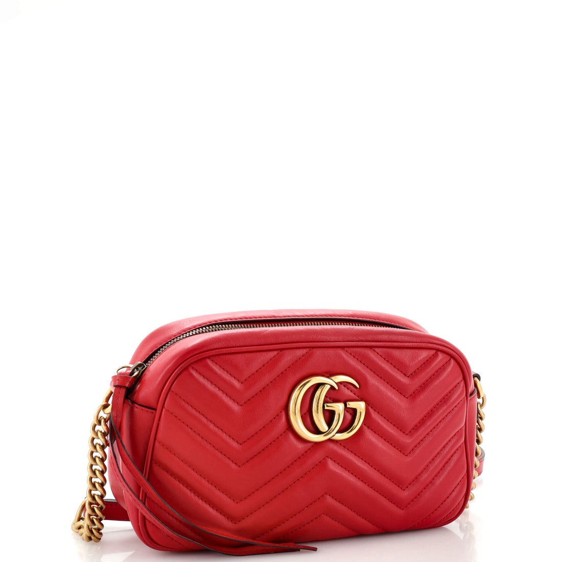 GG Marmont Shoulder Bag Matelasse Leather Small