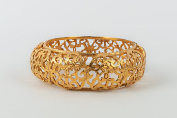 Bracelet doré Chanel