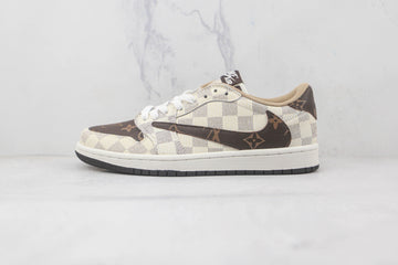 Custom Fragment x Travis Scott x Air Jordan 1 Low LV