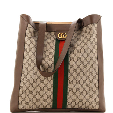 Ophidia Soft Open Tote GG Coated Canvas Large
