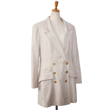 CHANEL CHANEL P07548V05526 Terrated Jacket Wool Beige