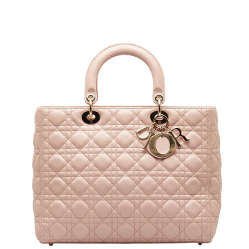 Dior Canarium 's Chain Handbag 02-MA-1122 Pink G  Lady's Dior