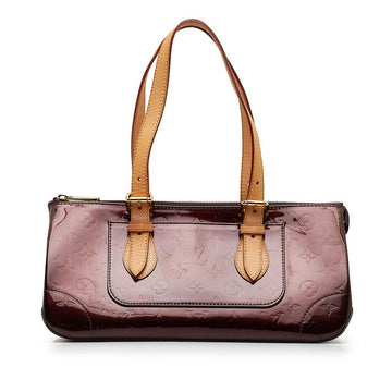 Louis Vuitton Monogram Verney Rosewood Avenue Handbag M93510 Amarant Pearl Patent Leather  Louis Vuitton