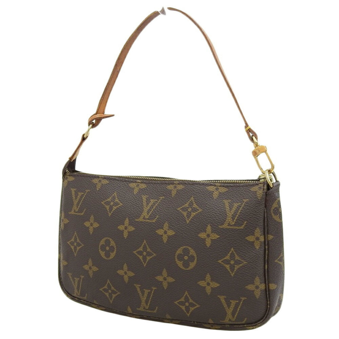 Louis Vuitton Pochette  Canvas Shoulder Bag ()