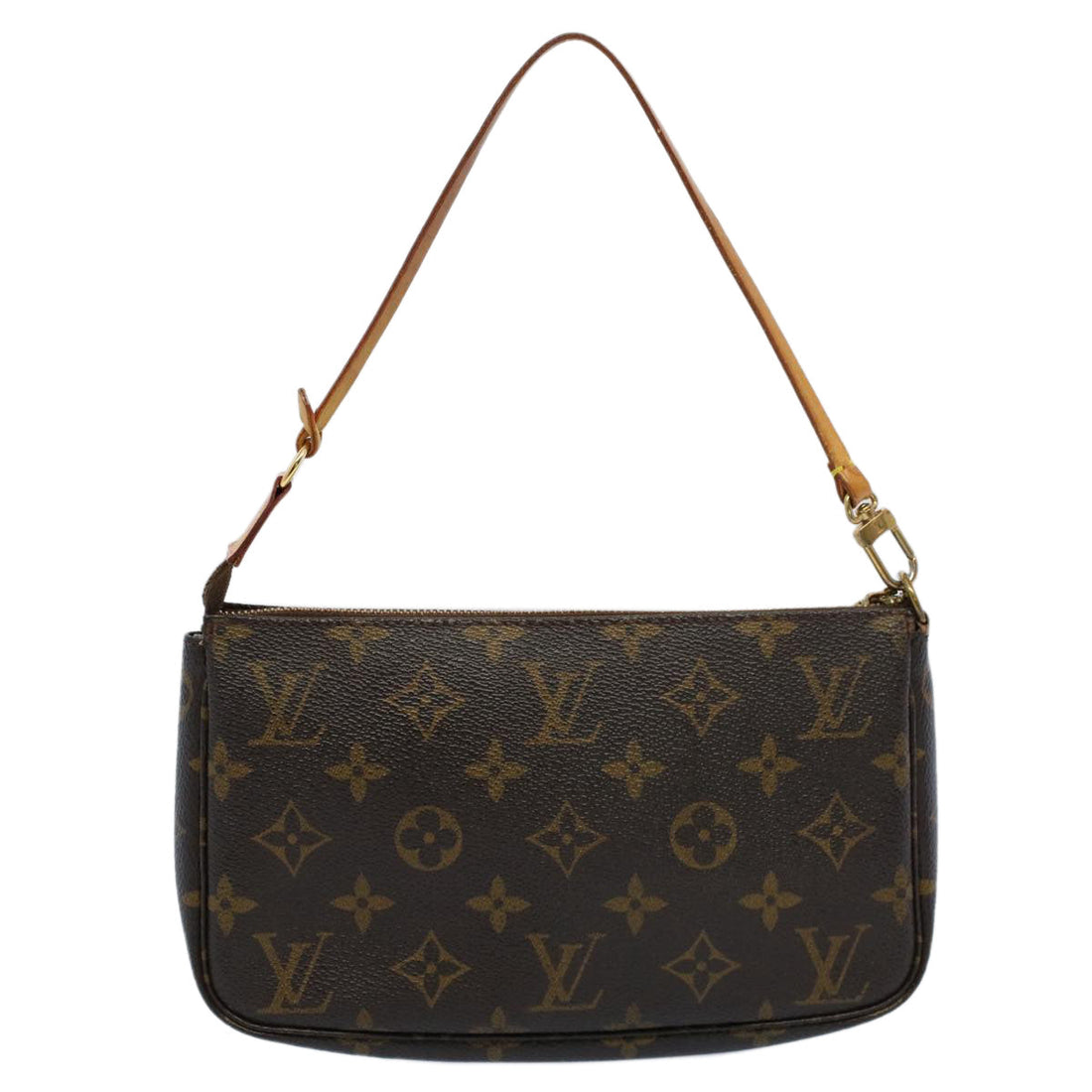 Louis Vuitton Pochette Accessoire  Canvas Clutch Bag ()