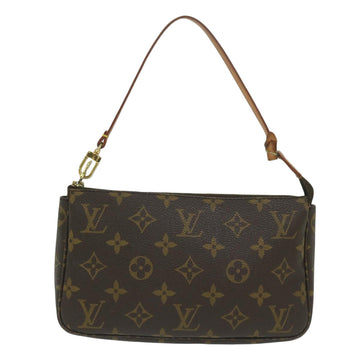 Louis Vuitton Pochette Accessoire  Canvas Clutch Bag ()