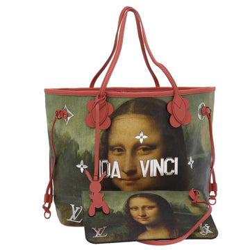 Louis Vuitton Neverfull  Leather Tote Bag ()