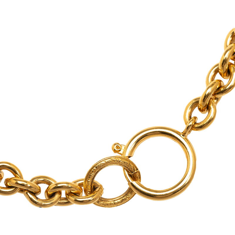 Chanel vintage mattresses necklace mechy gold ladies