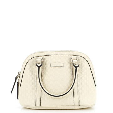 Convertible Dome Satchel (Outlet) Microguccissima Leather Mini