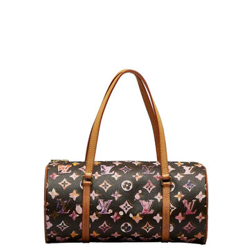 Louis Vuitton Monogram Water Colour Papillon 30 Shoulder Bag M95753 Brown Pink PVC Leather  Louis Vuitton