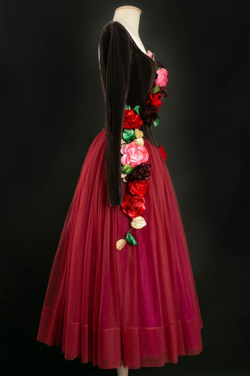 Makerslxe en tulle et velours Chantal Thomass