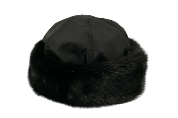 Chapeau en fourrure Prada