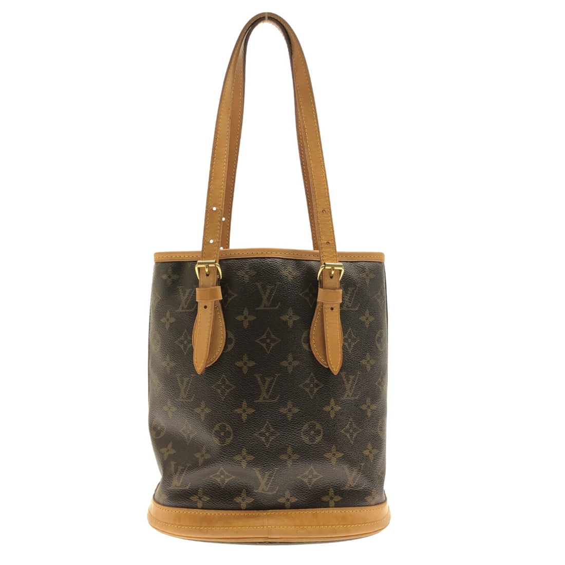 Louis Vuitton Bucket  Canvas Shoulder Bag ()