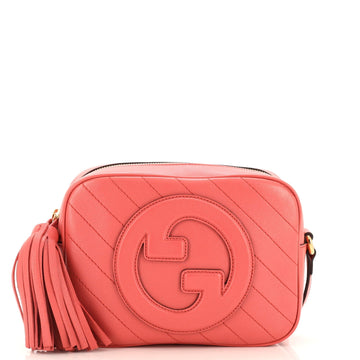 Blondie NM Camera Shoulder Bag Diagonal Quilted Leather Small