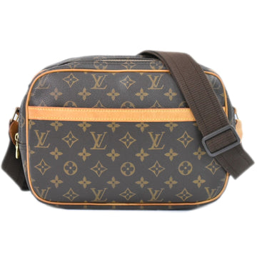 Louis Vuitton Reporter  Canvas Shoulder Bag ()